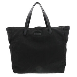 Gucci GG Tote Bag monogram leather Black